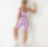 ست ورزشی کبریتی نیمتنه و بایکر