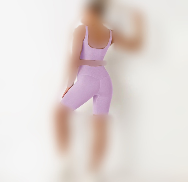 ست ورزشی کبریتی نیمتنه و بایکر