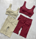 ست کبریتی نیمتنه و بایکر