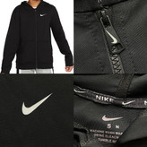 سویشرت کلاه دار مشکی نایک