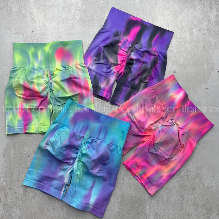 شلوارک رنگی ورزشی زنانه