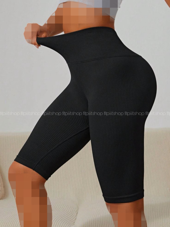 بایکر مشکی ورزشی زنانه