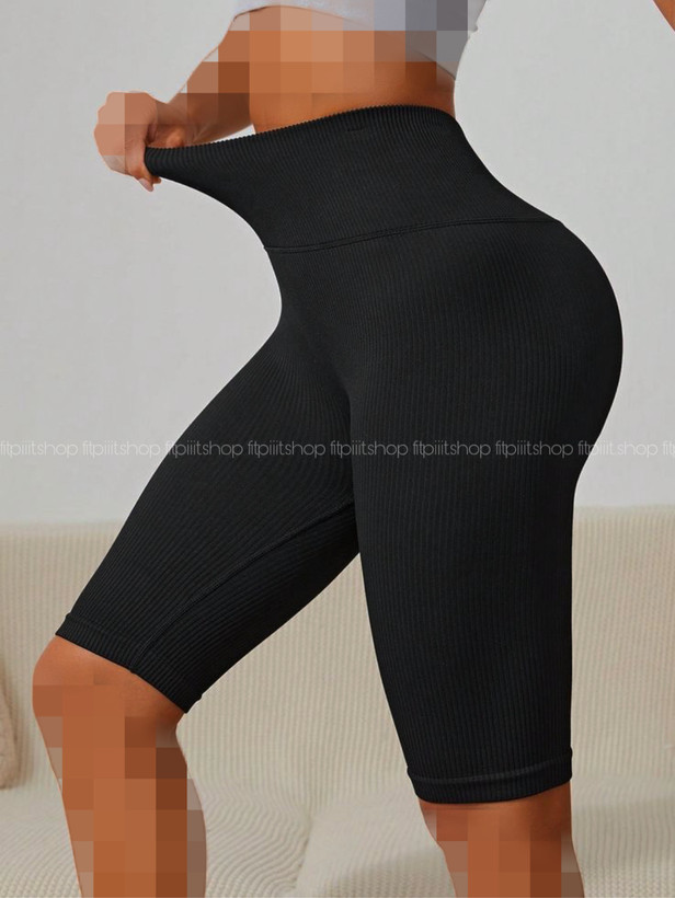 بایکر مشکی ورزشی زنانه