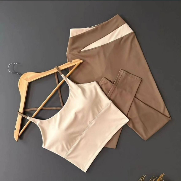 ست ورزشی قهوه ای