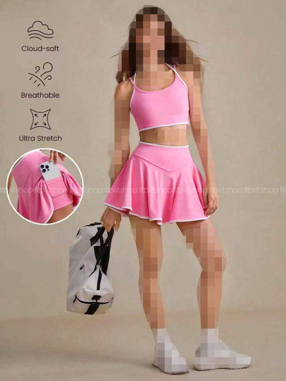 ست تنیسی با دامن