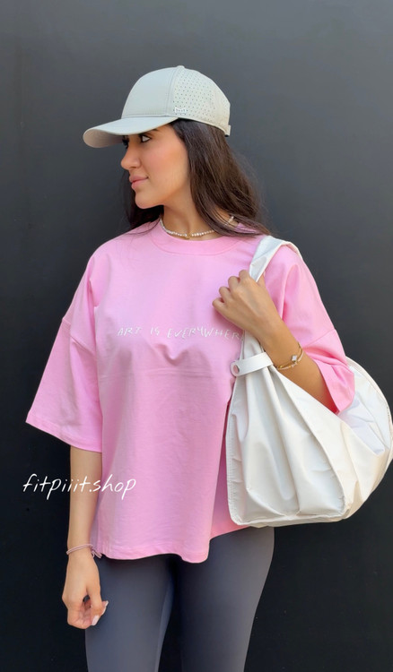 تیشرت باکسی دخترانه