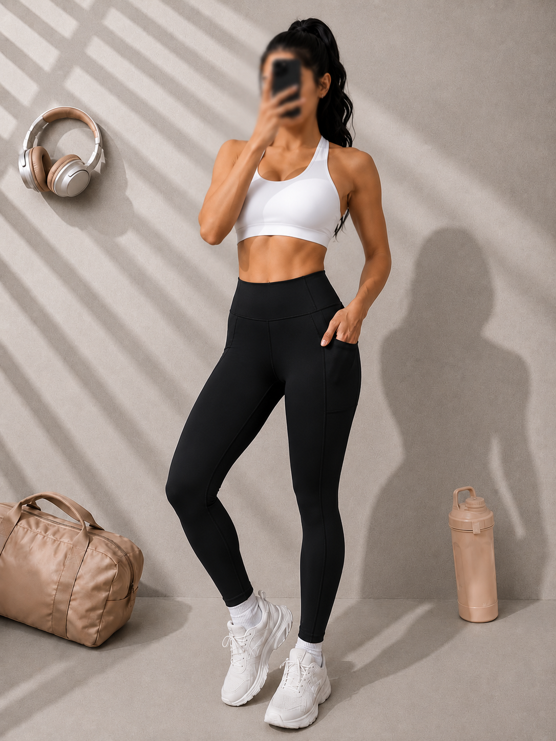 لگ مشکی اورجینال زنانه کد MN034