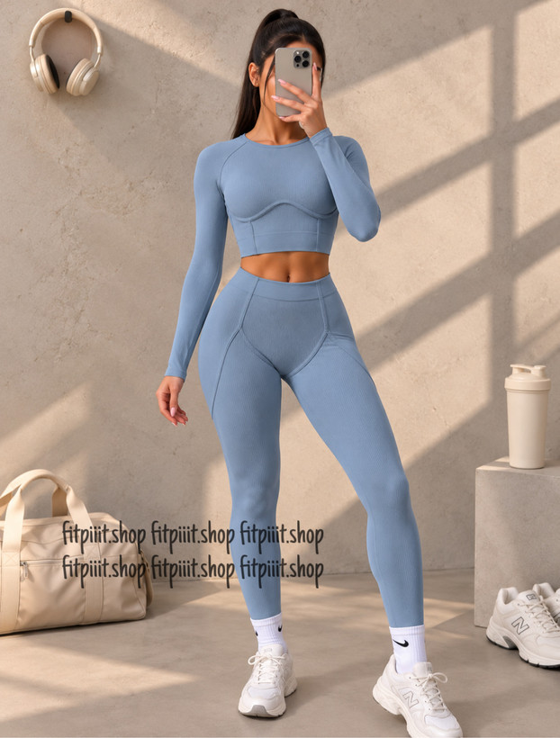 ست کراپ و لگ ورزشی زنانه کد MM03